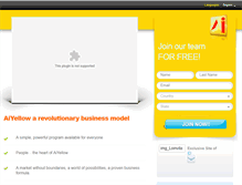 Tablet Screenshot of marketing.amarelasinternet.com