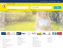 Tablet Screenshot of amarelasinternet.com